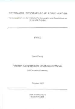 Potsdam: Geographische Strukturen im Wandel von Viehrig,  Hans