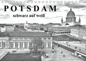 Potsdam schwarz auf weiß (Tischkalender 2019 DIN A5 quer) von Witkowski,  Bernd