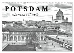 Potsdam schwarz auf weiß (Wandkalender 2024 DIN A3 quer), CALVENDO Monatskalender von Witkowski,  Bernd