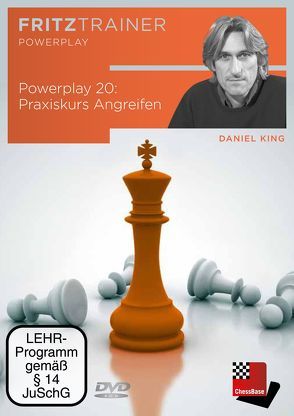 Powerplay 20: Praxiskurs Angreifen von Chessbase GmbH, King,  Daniel