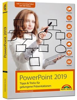 PowerPoint 2019 Tipps und Tricks für gelungene Präsentationen und Vorträge. Komplett in Farbe von Plasa,  Hermann