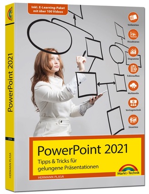 PowerPoint 2021 Tipps und Tricks für gelungene Präsentationen und Vorträge. Komplett in Farbe von Plasa,  Hermann