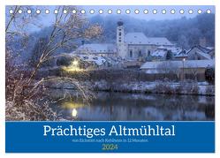 Prächtiges Altmühltal (Tischkalender 2024 DIN A5 quer), CALVENDO Monatskalender von Henze,  Sergej
