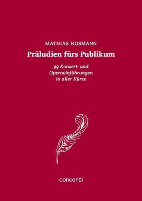 Präludien fürs Publikum von Husmann,  Mathias