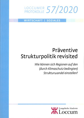 Präventive Strukturpolitik revisited von Danielyzk,  Rainer, Lange,  Joachim