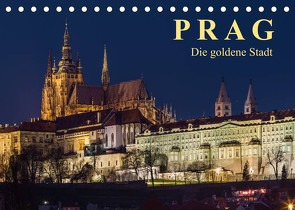 Prag – die goldene Stadt (Tischkalender 2023 DIN A5 quer) von Caccia,  Enrico