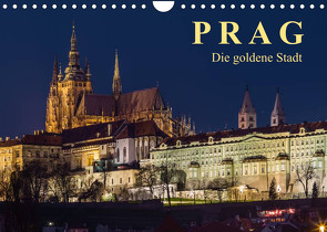 Prag – die goldene Stadt (Wandkalender 2023 DIN A4 quer) von Caccia,  Enrico
