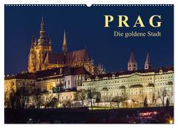 Prag – die goldene Stadt (Wandkalender 2024 DIN A2 quer), CALVENDO Monatskalender von Caccia,  Enrico