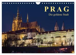 Prag – die goldene Stadt (Wandkalender 2024 DIN A4 quer), CALVENDO Monatskalender von Caccia,  Enrico