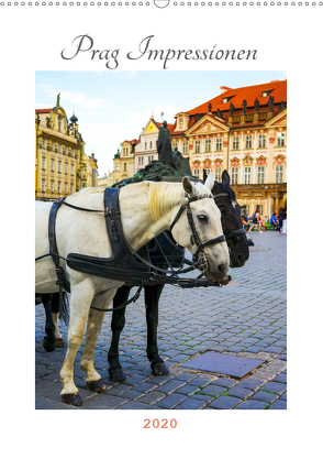 Prag Impressionen (Wandkalender 2020 DIN A2 hoch) von Wankmüller,  Julia