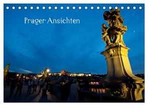 Prager Ansichten (Tischkalender 2024 DIN A5 quer), CALVENDO Monatskalender von Schneider www.ich-schreibe.com,  Michaela