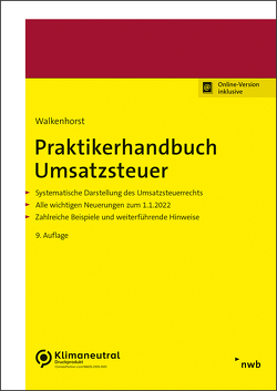 Praktikerhandbuch Umsatzsteuer von Walkenhorst,  Ralf