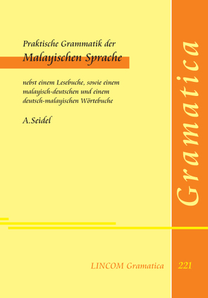 Praktische Grammatik der Malayischen Sprache von Seidel,  A.