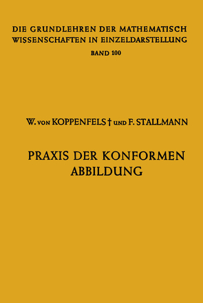Praxis der Konformen Abbildung von Koppenfels,  Werner von, Stallmann,  Friedemann