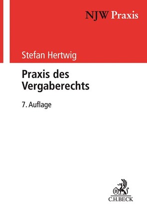 Praxis des Vergaberechts von Hertwig,  Stefan