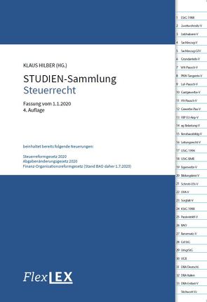 STUDIEN-Sammlung Steuerrecht von Hilber,  Klaus