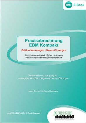 Praxisabrechnung Kompakt (eBook) von Dr. med. Goldmann,  Wolfgang