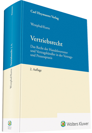 Praxishandbuch Vertriebsrecht von Korte,  Oliver, Westphal,  Bernd