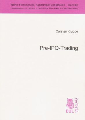 Pre-IPO-Trading von Kruppe,  Carsten