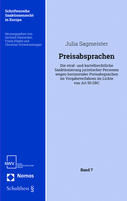 Preisabsprachen von Sagmeister,  Julia
