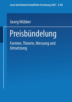 Preisbündelung von Wübker,  Georg