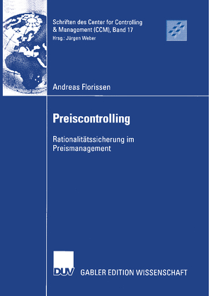 Preiscontrolling von Florissen,  Andreas, Weber,  Prof. Dr. Jürgen