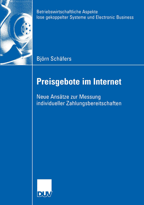 Preisgebote im Internet von Schäfers,  Björn