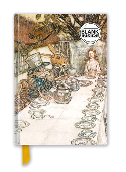 Premium Notizbuch Blank DIN A5: Arthur Rackham, Alice im Wunderland