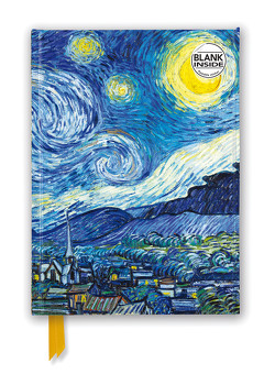 Premium Notizbuch Blank DIN A5: Vincent van Gogh, Sternennacht