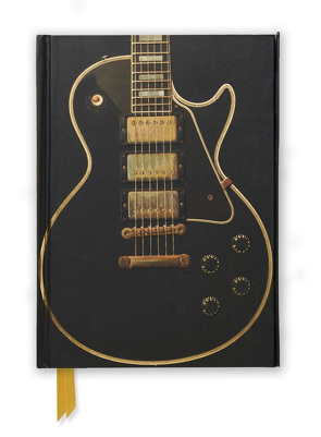 Premium Notizbuch DIN A5: Gibson Les Paul Guitar, Schwarz
