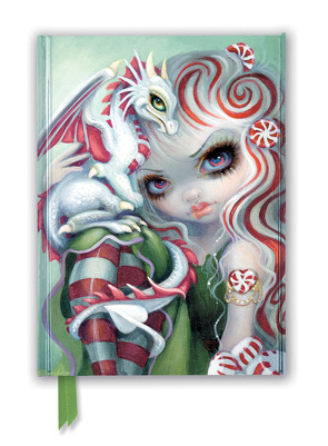 Premium Notizbuch DIN A5: Jasmine Becket-Griffith, Pfefferminzdrache