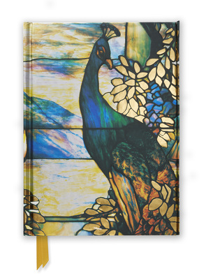 Premium Notizbuch DIN A5: Louis Comfort Tiffany, Stehender Pfau