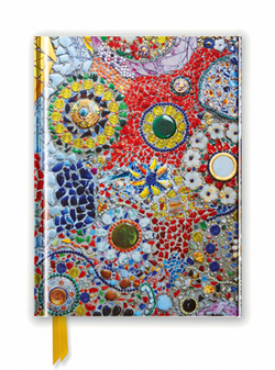 Premium Notizbuch DIN A5: Mosaik inspiriert von Gaudi