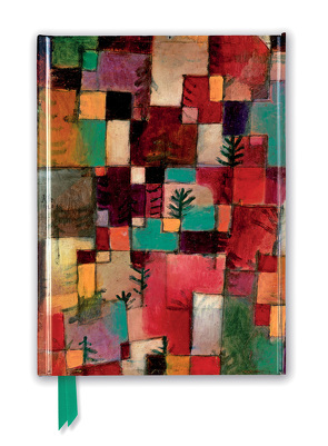 Premium Notizbuch DIN A5: Paul Klee, Rotgrüne und Violett-Gelbe Rhythmen