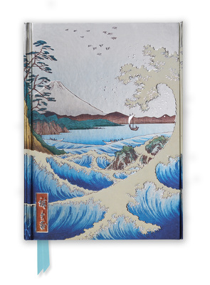 Premium Notizbuch DIN A5: Utagawa Hiroshige, Das Meer bei Satta