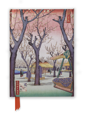 Premium Notizbuch DIN A5: Utagawa Hiroshige, Pflaumengarten