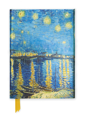 Premium Notizbuch DIN A5: Vincent van Gogh, Sternennacht über der Rhone