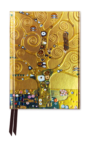 Premium Notizbuch DIN A6: Gustav Klimt, Lebensbaum
