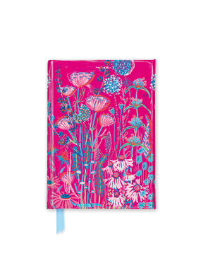 Premium Notizbuch DIN A6: Lucy Innes Williams, Pinkfarbenes Gartenhaus