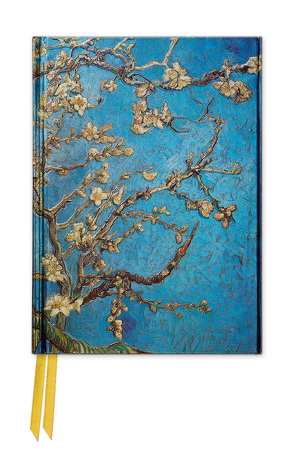 Premium Notizbuch DIN A6: Vincent van Gogh, Mandelbaum in Blüte