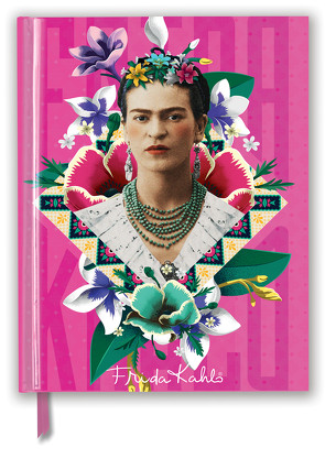 Premium Skizzenbuch: Frida Kahlo – Pink