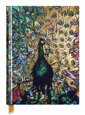 Premium Skizzenbuch: Louis Comfort Tiffany, Entfalteter Pfau