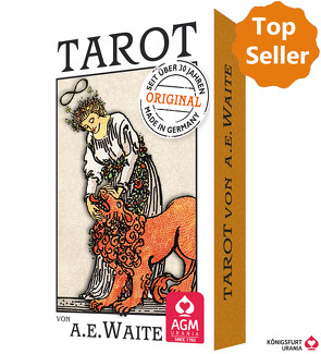Premium Tarot von A.E. Waite von Colman Smith,  Pamela, Waite,  Arthur Edward