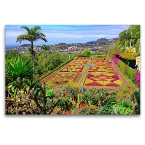 Premium Textil-Leinwand 120 x 80 cm Quer-Format Botanischer Garten | Wandbild, HD-Bild auf Keilrahmen, Fertigbild auf hochwertigem Vlies, Leinwanddruck von Klaus Lielischkies