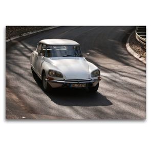Premium Textil-Leinwand 120 x 80 cm Quer-Format Citroën DSuper Bj. 1971 | Wandbild, HD-Bild auf Keilrahmen, Fertigbild auf hochwertigem Vlies, Leinwanddruck von Meike Bölts