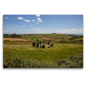 Premium Textil-Leinwand 1200 x 800 cm Quer-Format Drombeg Stone Circle | Wandbild, HD-Bild auf Keilrahmen, Fertigbild auf hochwertigem Vlies, Leinwanddruck von Andre Poling