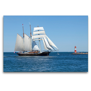 Premium Textil-Leinwand 120 x 80 cm Quer-Format Hanse-Sail | Wandbild, HD-Bild auf Keilrahmen, Fertigbild auf hochwertigem Vlies, Leinwanddruck von N N