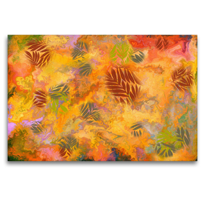 Premium Textil-Leinwand 120 x 80 cm Quer-Format Herbstgefühle | Wandbild, HD-Bild auf Keilrahmen, Fertigbild auf hochwertigem Vlies, Leinwanddruck von Danijela Hospes