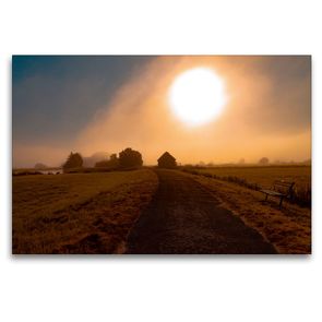 Premium Textil-Leinwand 120 x 80 cm Quer-Format Im Licht der großen Sonne | Wandbild, HD-Bild auf Keilrahmen, Fertigbild auf hochwertigem Vlies, Leinwanddruck von Ulrike Adam