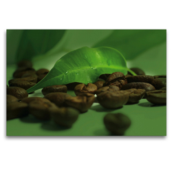 Premium Textil-Leinwand 120 x 80 cm Quer-Format Kaffee Impression | Wandbild, HD-Bild auf Keilrahmen, Fertigbild auf hochwertigem Vlies, Leinwanddruck von Avianaarts Design Fotografie by Tanja Riedel